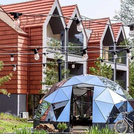 Butas Garden Hill Apartamentuose * Połąga